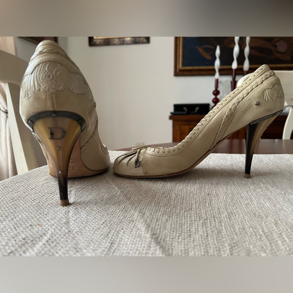 Vintage Dior heels.